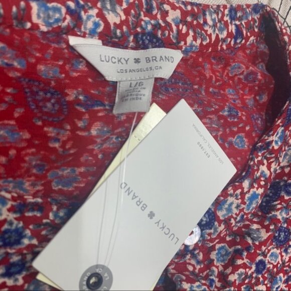 Lucky Brand Printed Shirting - Picture 4 of 4